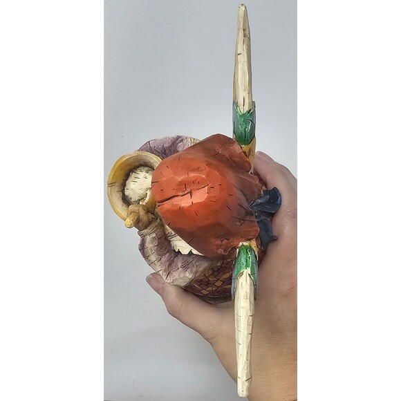 Jim Shore Heartwood Creek Angel of Contentment figurine 9" Vintage 2002 #108923 - Picture 5 of 10